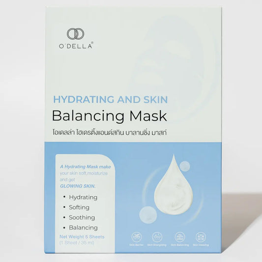 [3กล่อง] O'DELLA Hydrating And Skin Balancing Mask