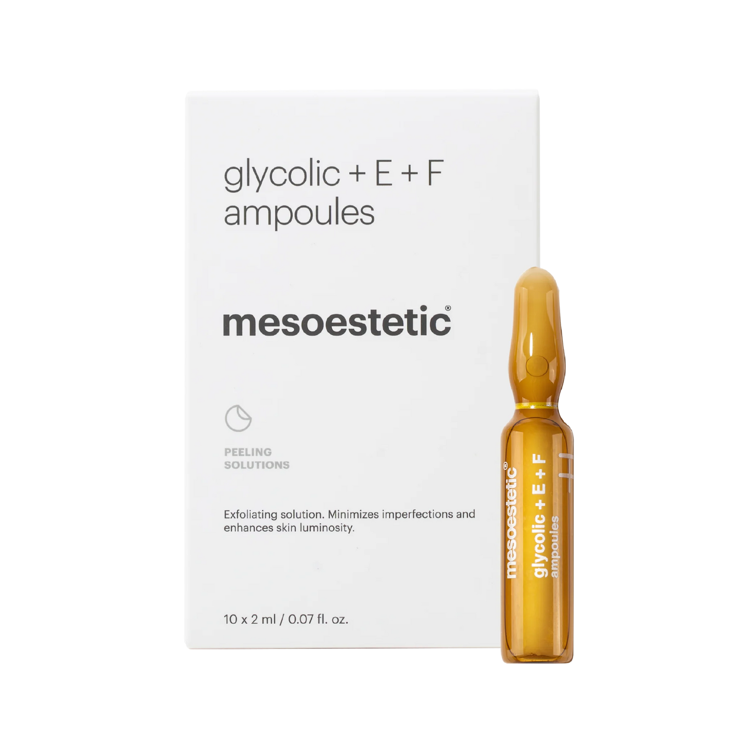 glycolic E+ F  ampoules