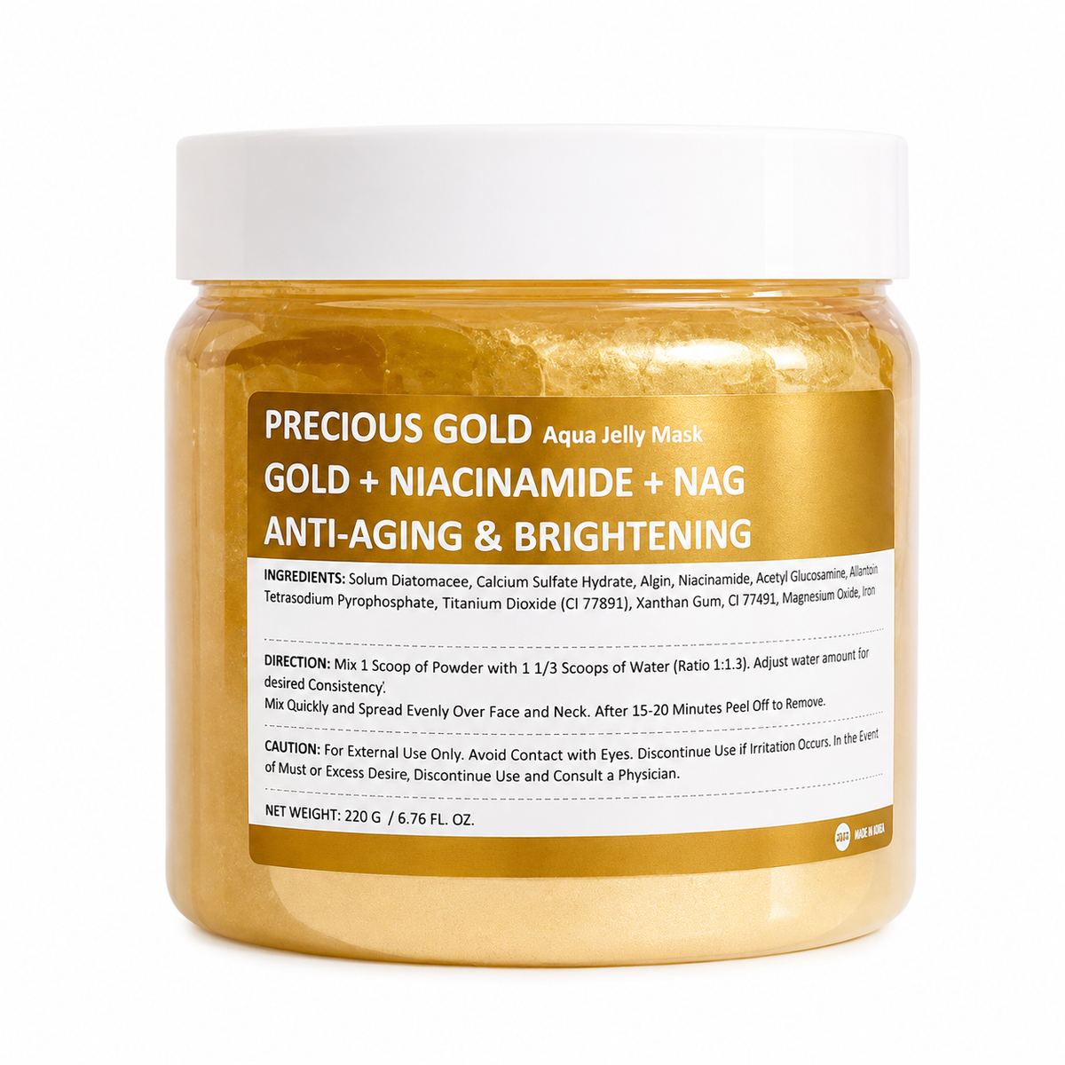 Precious Gold Aqua Jelly Mask