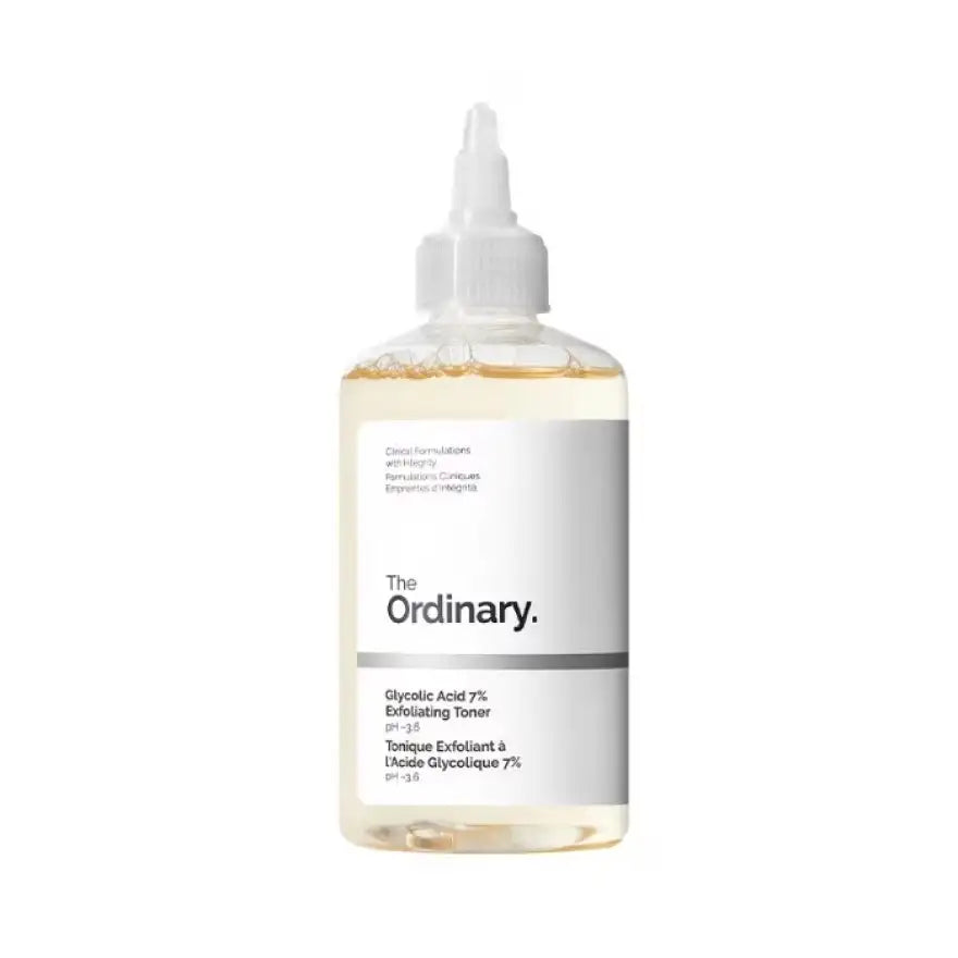 The Ordinary Glycolic Acid 7% Exfoliating Toner - 240mL | โทนเนอร์ผลัดเซลล์ผิวเรียบเนียน ผิวแลดูสม่ำเสมอ