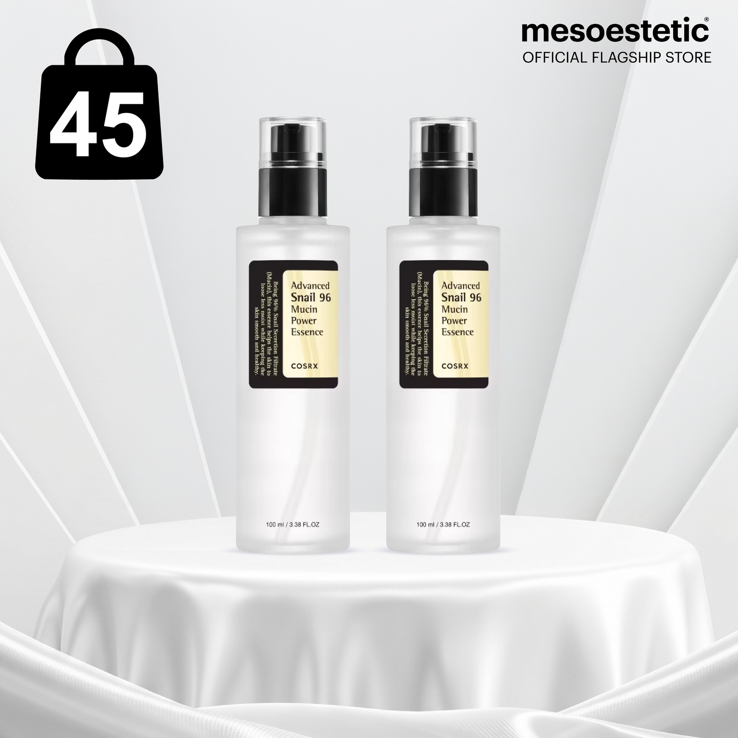 [1แถม1] COSRX Official Advanced Snail 96 Mucin Power Essence เอสเซ้นต์ปูไปรยา
