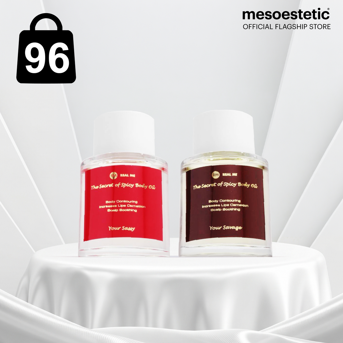 RM The Secret of Spicy Body Oil โปร 2 ขวด /850 บาท