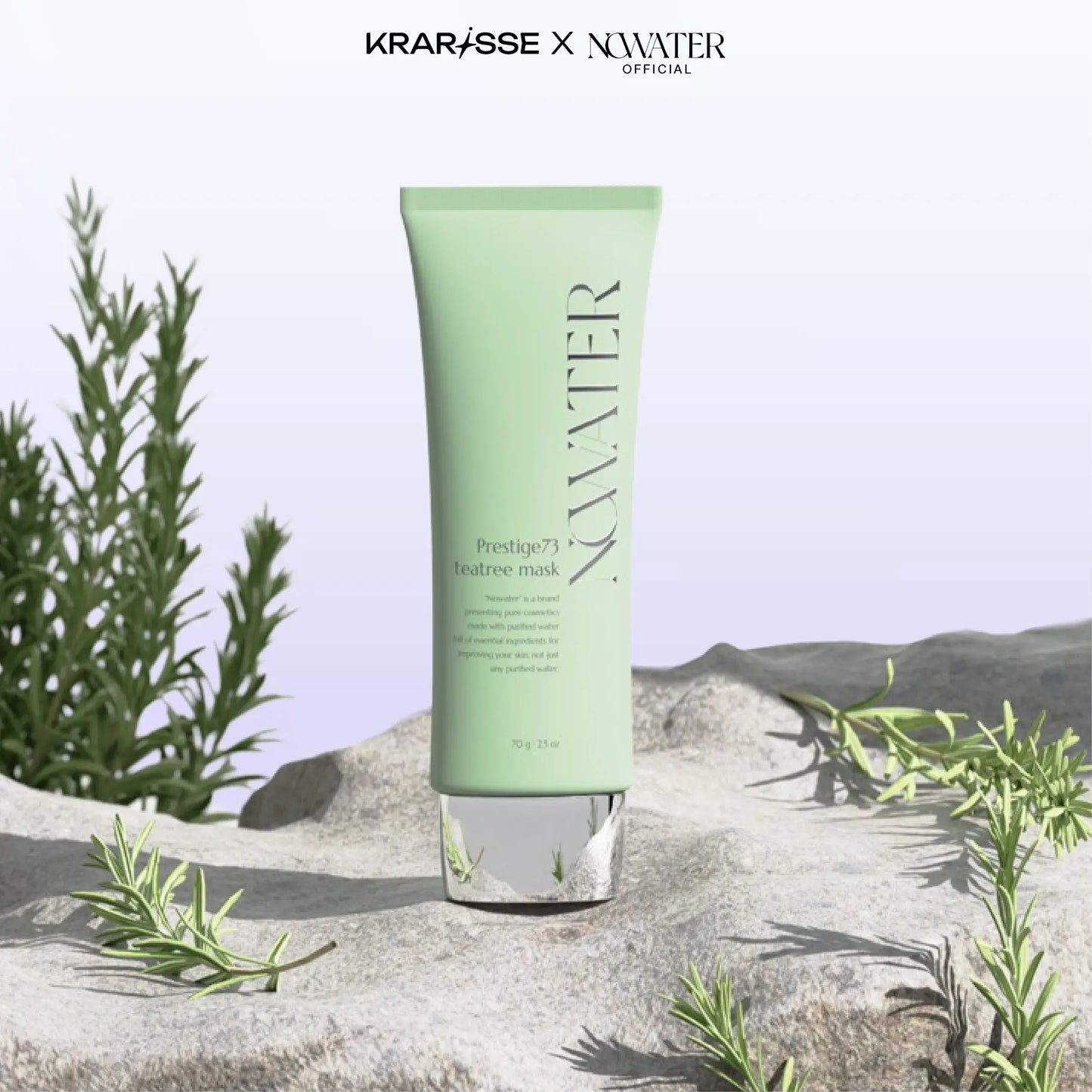 หน้ากากไร้น้ำ Nowater, 2 หลอด หน้ากากคอลลาเจน Prestige73